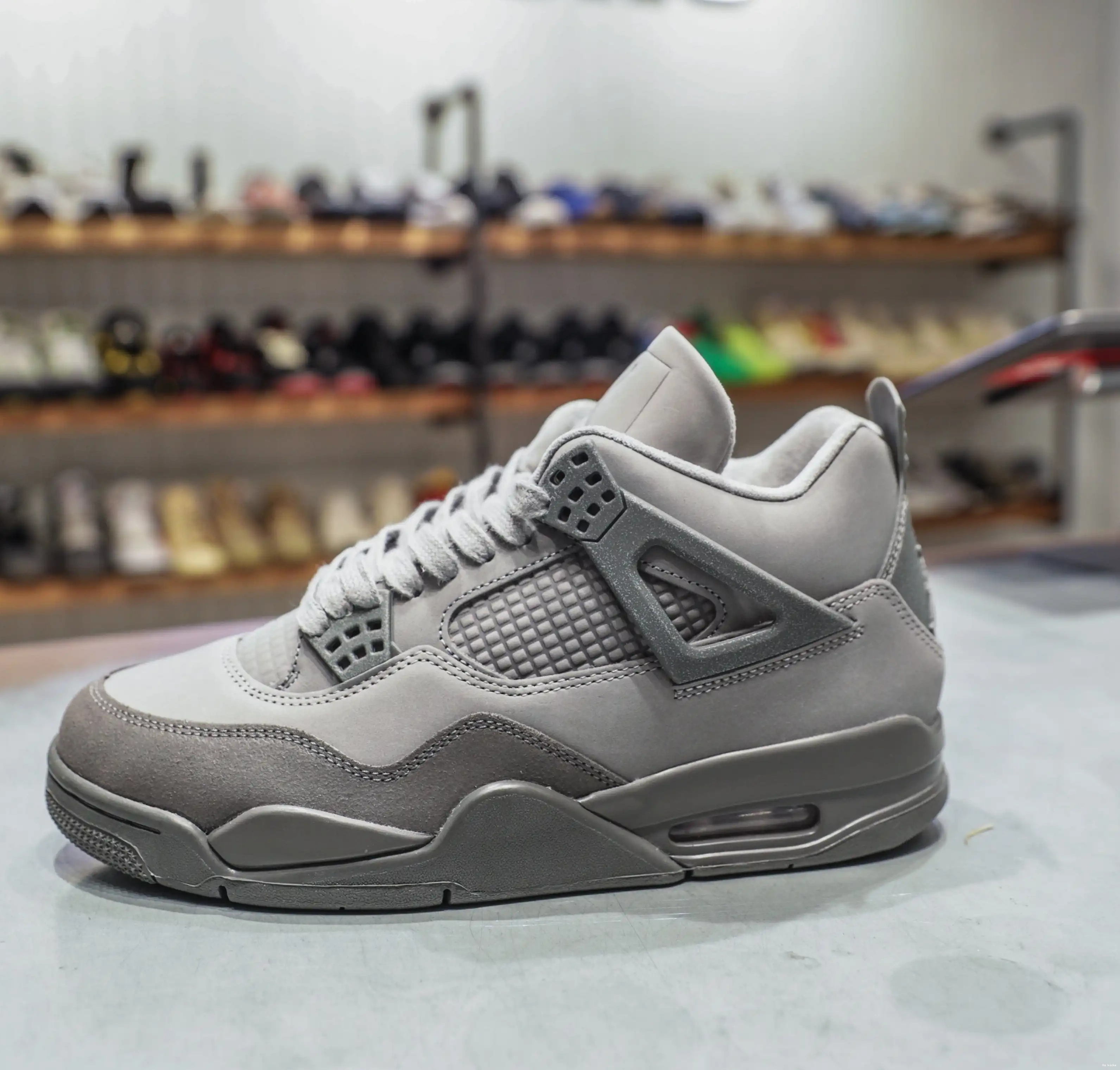 Olympics SE 4 Jordan Paris Cement Retro Wet 0628